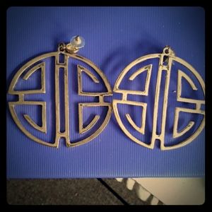 Extra large Gold Earrings